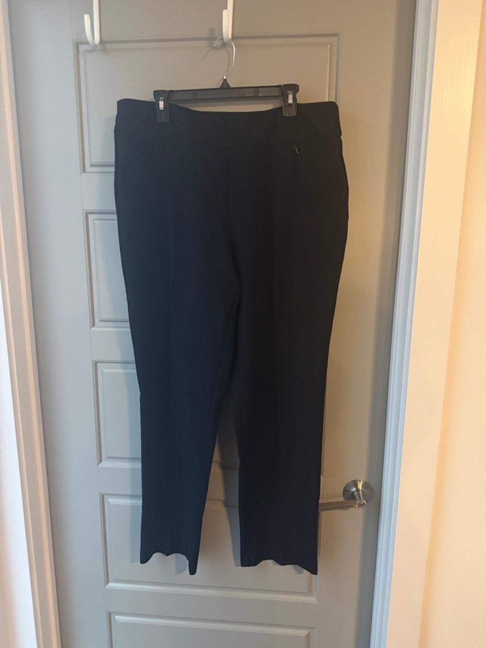 Investments Black Women's Trousers - Straight Leg